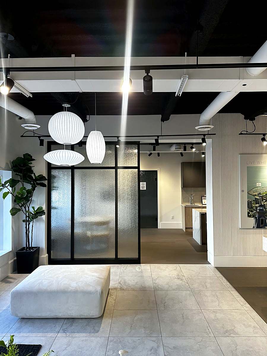 Restaurant interior finishing