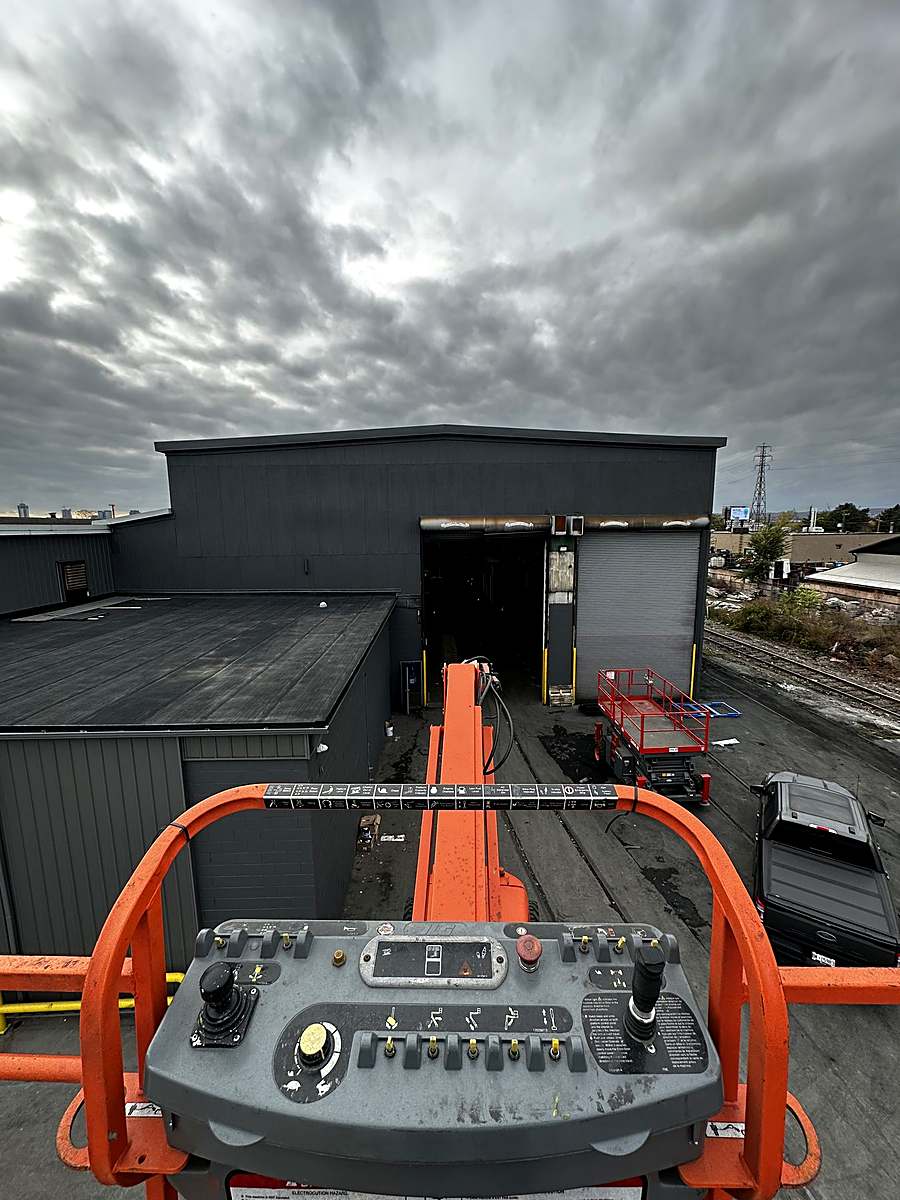 Commercial exterior finishing